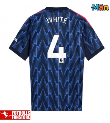 Arsenal Ben White #4 Bortatröja 2025-26 Kortärmad